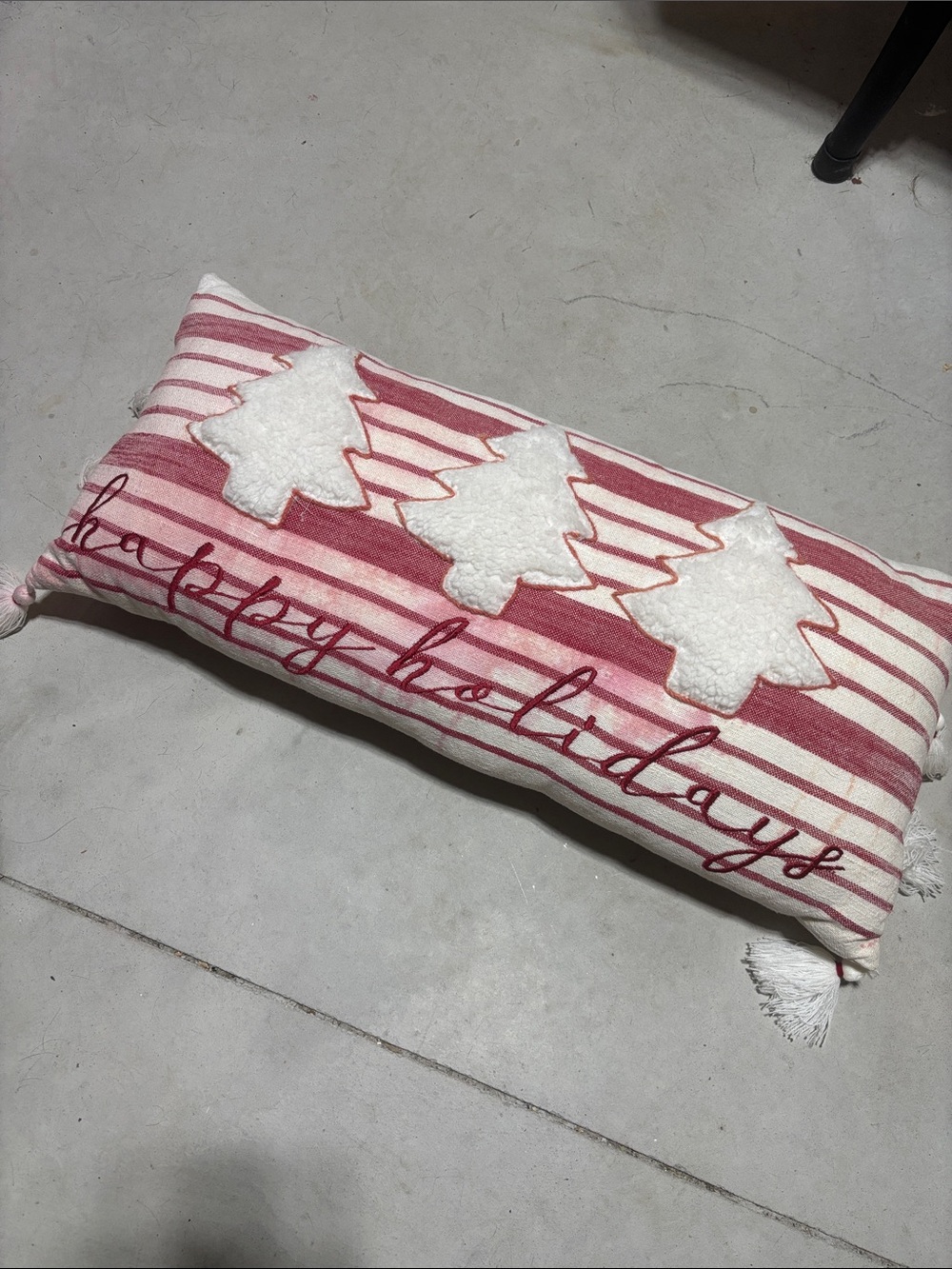 Happy Holidays Pillow